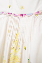 Elegant Slightly Mature Embroidery Case Slip Dress