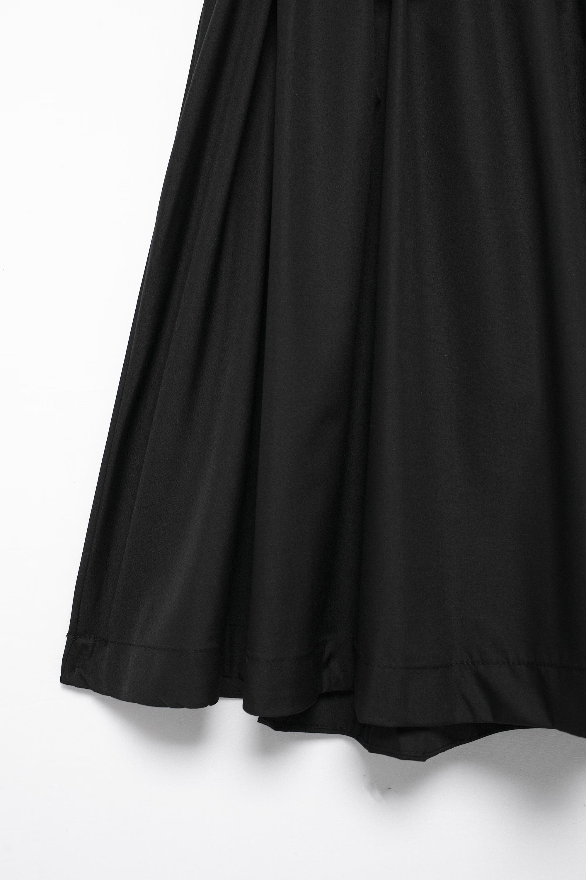 Bow Cutout Puff-Sleeve A-Line Mini Dress