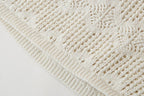 Women's Clothing Laminated Decoration Patchwork Knitting Romantic Top