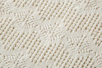 Women's Clothing Laminated Decoration Patchwork Knitting Romantic Top