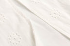 Women's Embroidered Tie-Waist A-Line Midi Dress