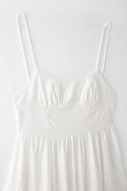Women's Bow-detail Lace-up Cutout Dress