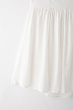 Women's Bow-detail Lace-up Cutout Dress