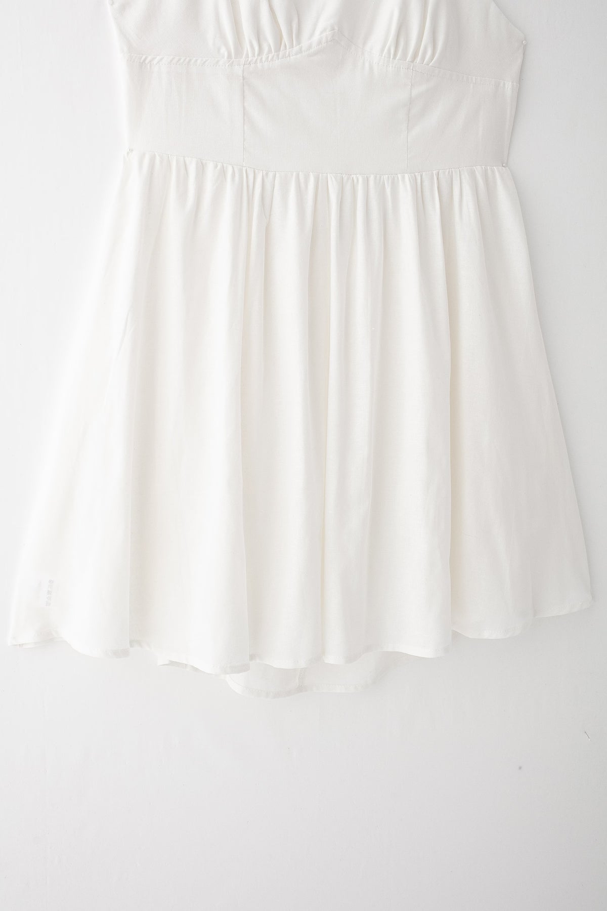 Women's Bow-detail Lace-up Cutout Dress