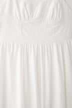 Women's Bow-detail Lace-up Cutout Dress