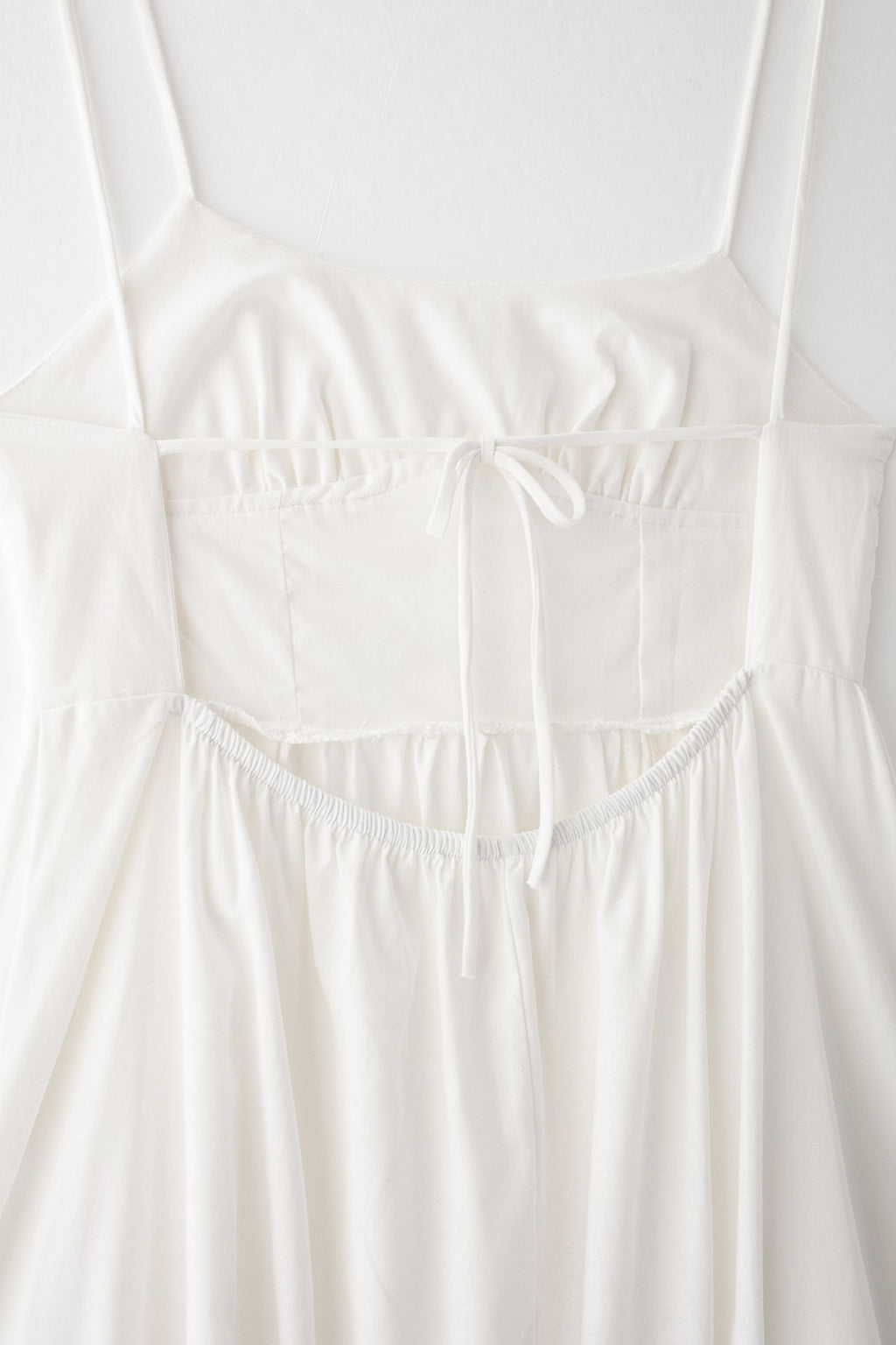 Women's Bow-detail Lace-up Cutout Dress