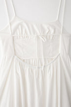 Women's Bow-detail Lace-up Cutout Dress