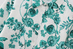 Women's Floral Printed Long Sleeved Shirt