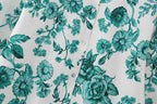 Women's Floral Printed Long Sleeved Shirt