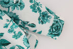 Women's Floral Printed Long Sleeved Shirt