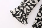 Women's Autumn Animal-Print Dress