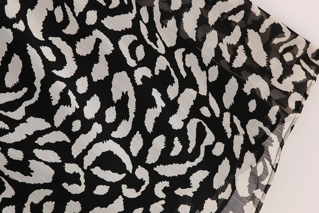 Women's Autumn Animal-Print Dress