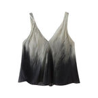 Women's Tie Dye Printed Vest and Skirt Two-Piece Set