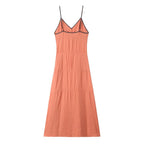 V-Neck Sling Midi Dress