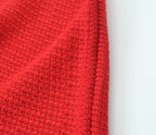 Women's Bow Small V Neck Sleeveless Knitted Vest
