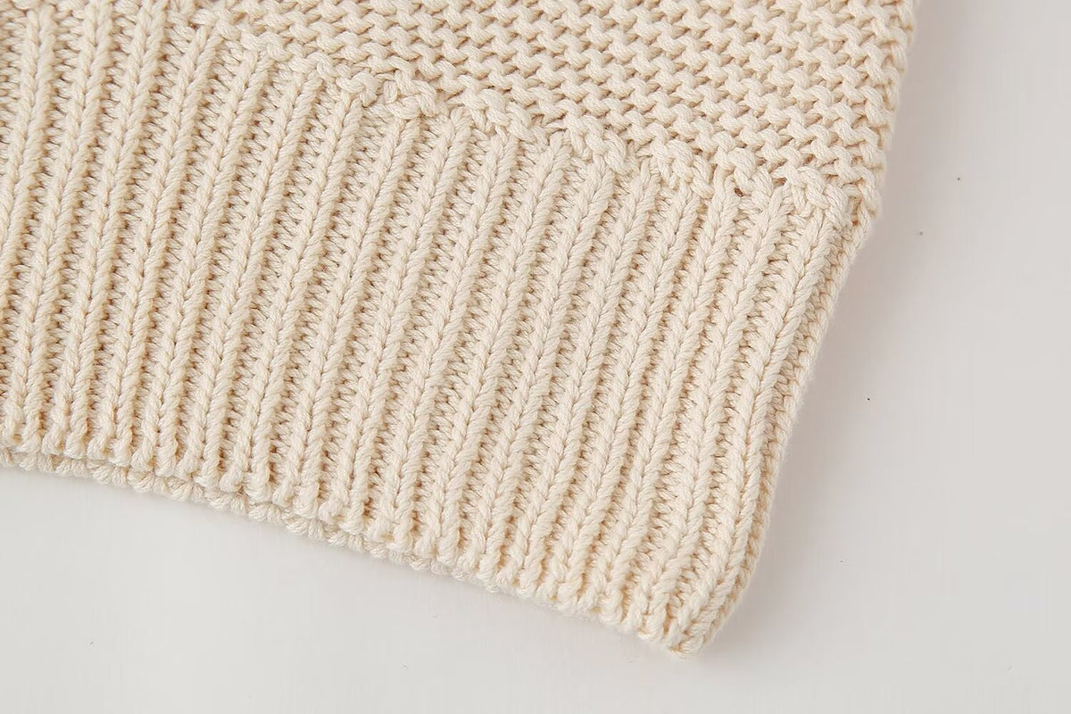 's Casual Halter Knitted Sweater Vest Top