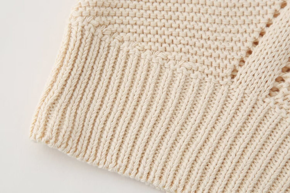 's Casual Halter Knitted Sweater Vest Top