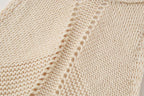 's Casual Halter Knitted Sweater Vest Top