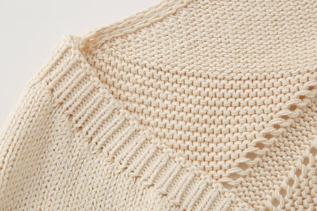 's Casual Halter Knitted Sweater Vest Top