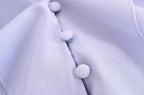 Women's Slimming Elegant French Ruffled Gentle V Neck Blouse Shirt