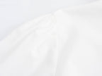 Simple White Belt Shirt Dress