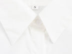 Simple White Belt Shirt Dress