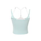 Women’s Floral Halter Ribbed Crop Top