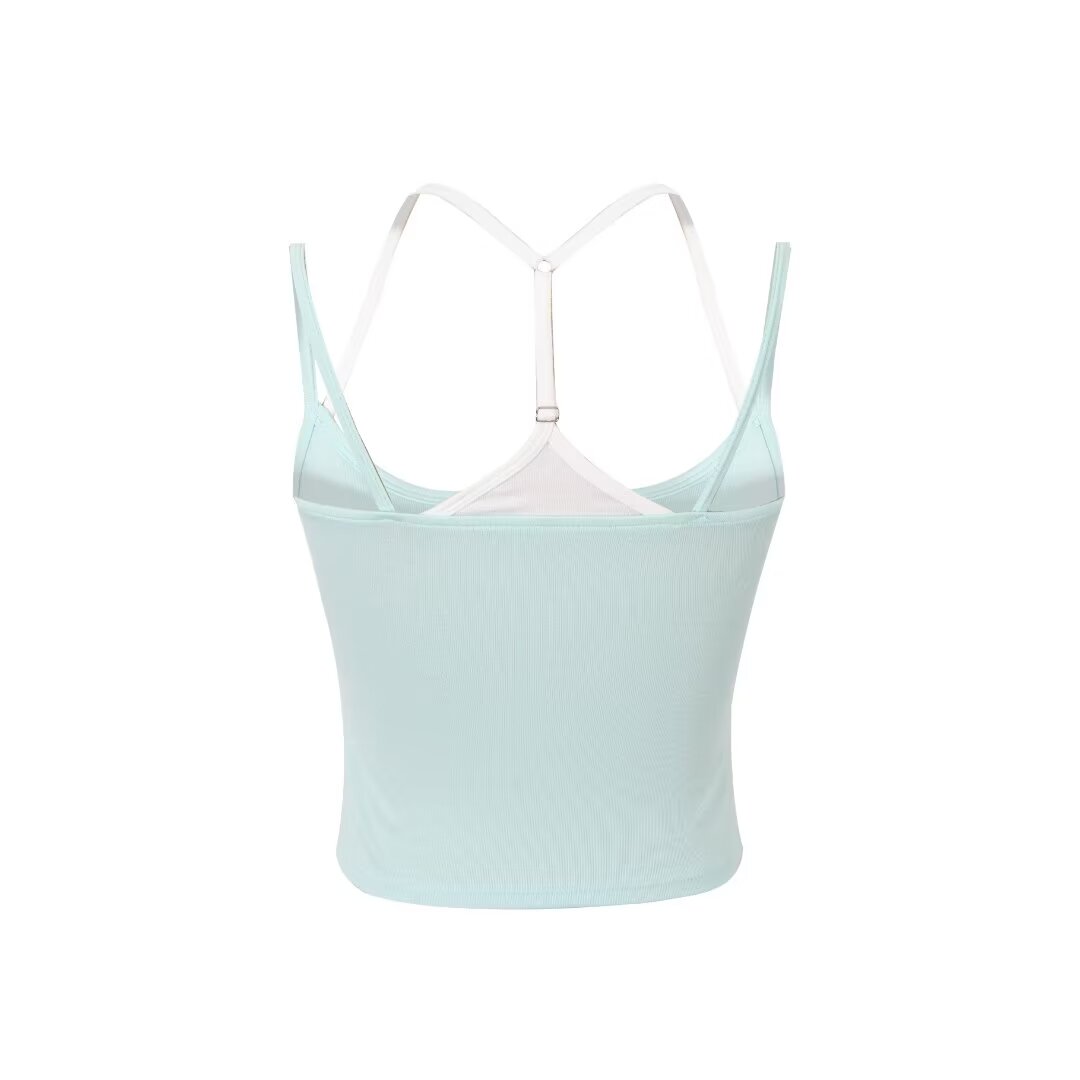 Women’s Floral Halter Ribbed Crop Top