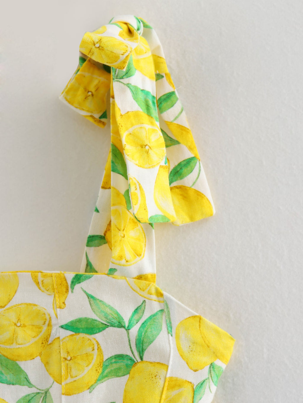 At Linen Blended Printing Slip Dress