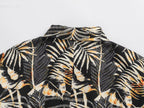 Women's Summer Linen Blended Tropical Printing Dress