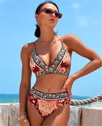Split Bikini Swimwear