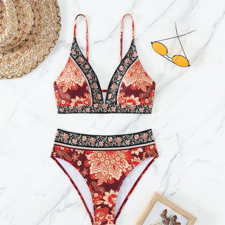 Split Bikini Swimwear