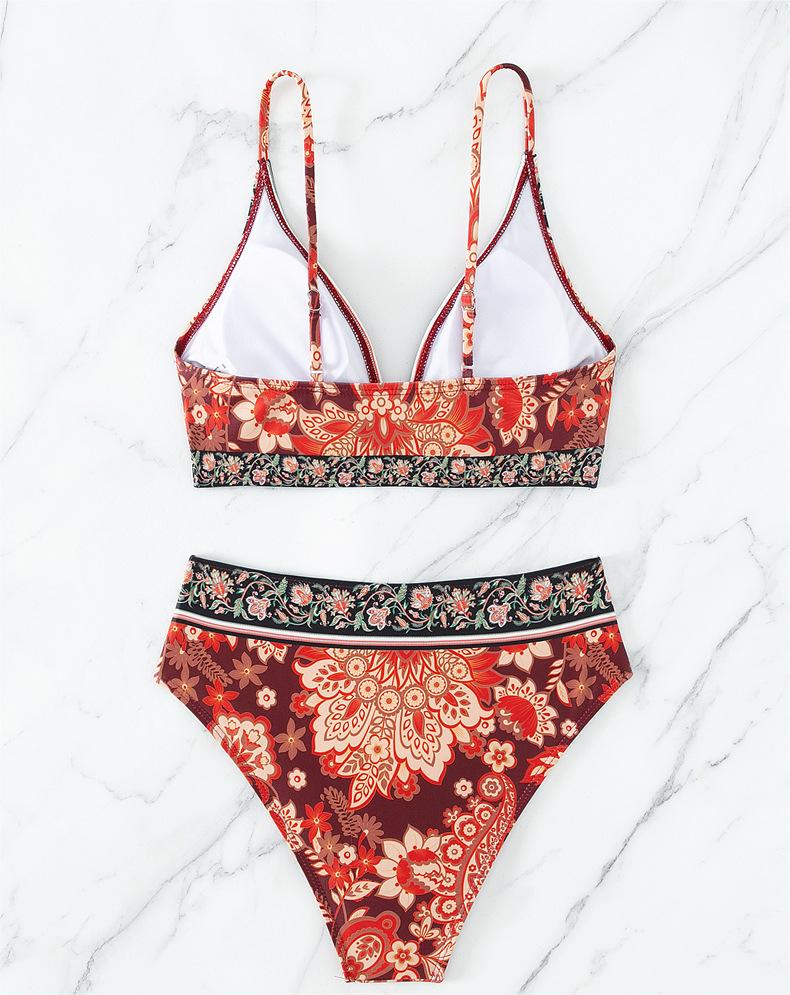 Split Bikini Swimwear