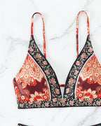 Split Bikini Swimwear