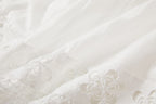 Lace Ruffle Sleeveless A-Line Maxi Dress