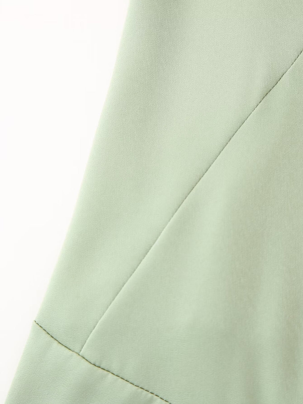Satin Spaghetti-Strap Dress