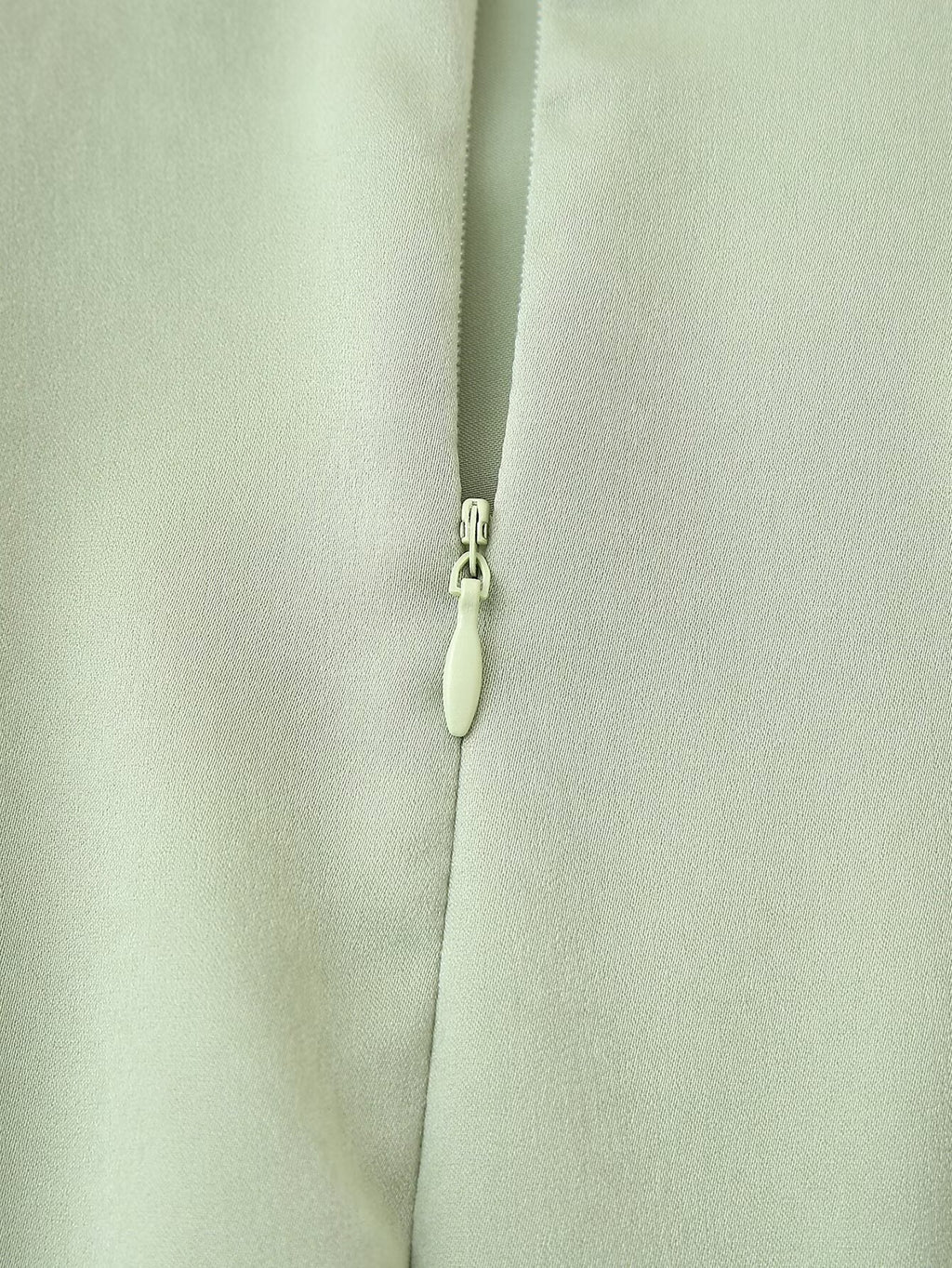 Satin Spaghetti-Strap Dress