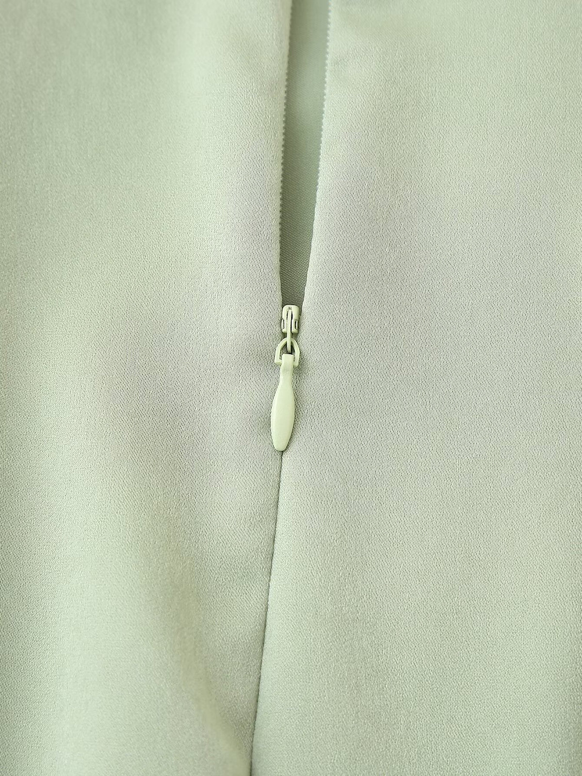 Satin Spaghetti-Strap Dress