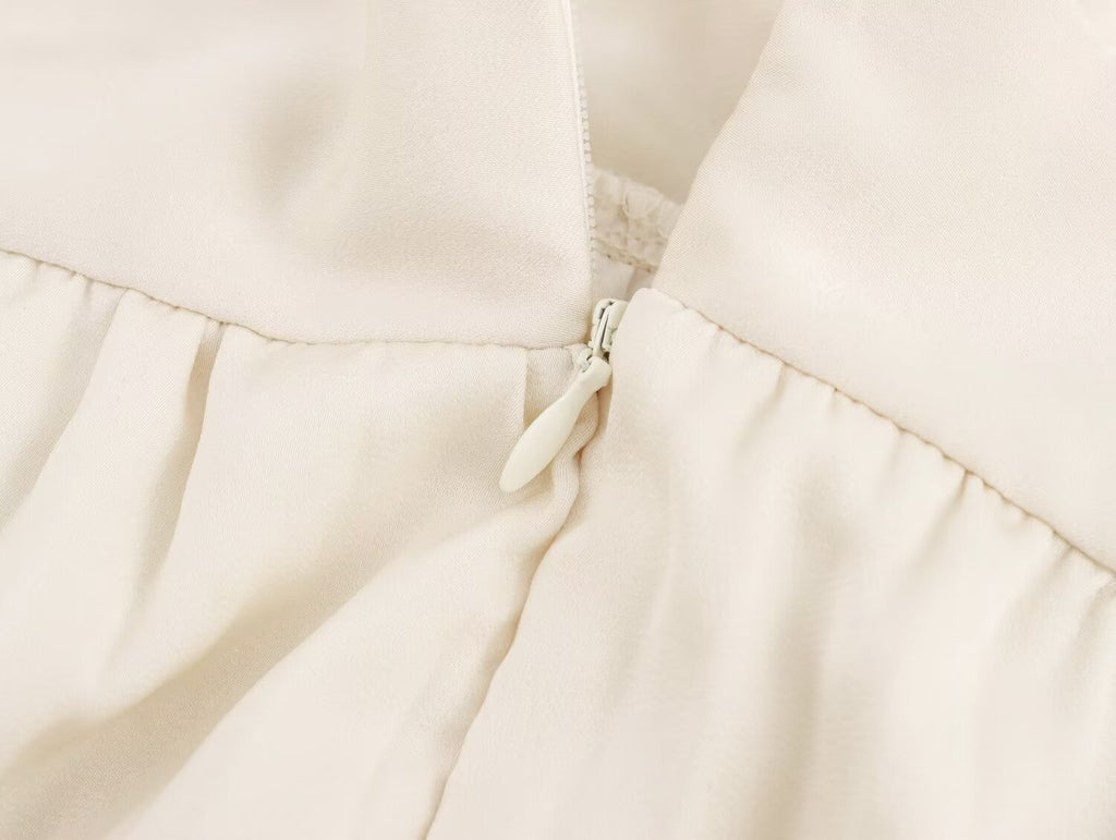 's Backless Cross-Strap Cutout Dress