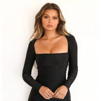 Women's Square-Neck Mini Dress