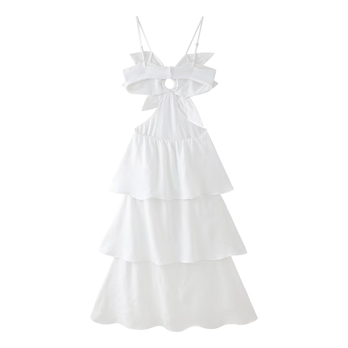 Sleeveless Cutout Cami Maxi Dress