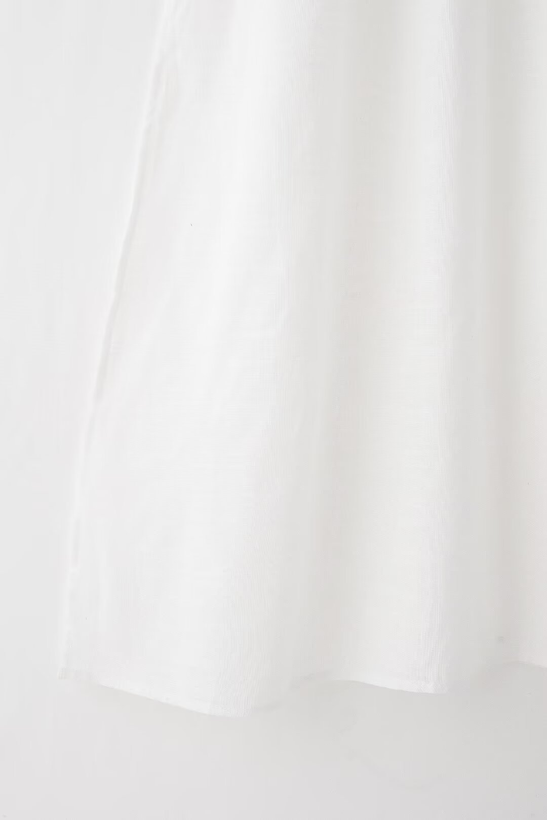 Summer Fresh Simple Linen Embroidery V-Neck Short Sleeve Dress