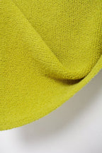 's Back Button Plain Stitch Top