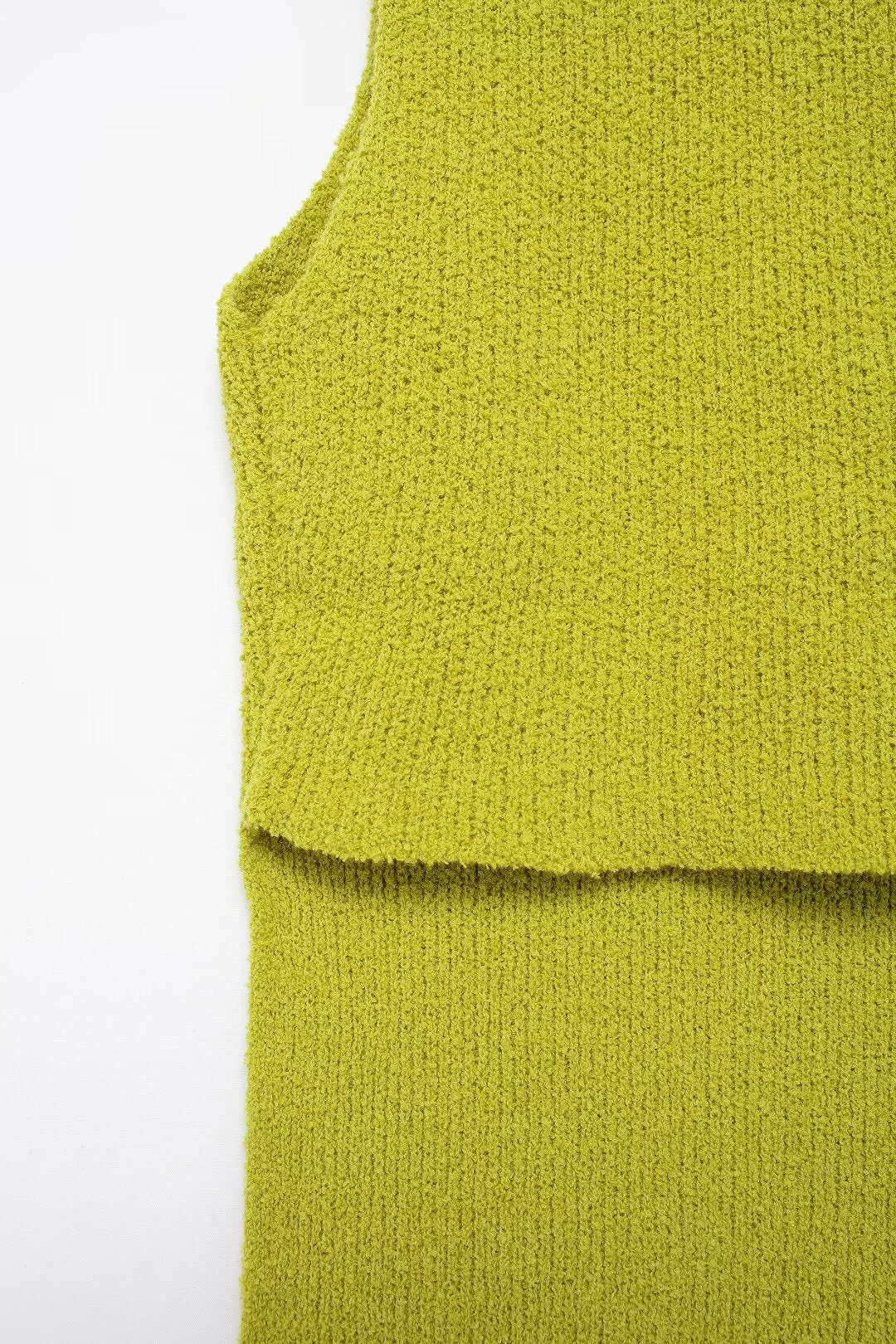 's Back Button Plain Stitch Top