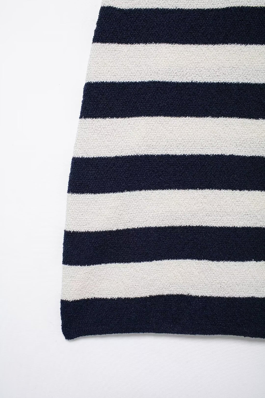 Button-Front Collared Knit Dress