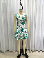 Women's Summer Wind Women Back Lace Up Dress Picture Color Personality Street