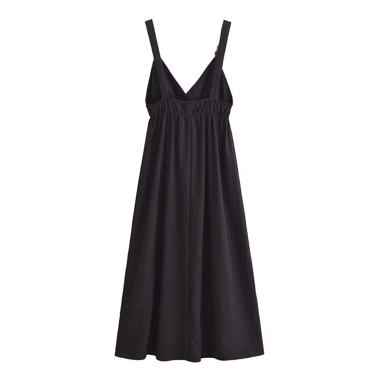 Beaded V-Neck Sleeveless Dress