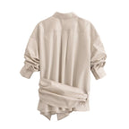 Women's Summer Women Clothing Stylish Simple Bowknot Decoration Poplin Shirt