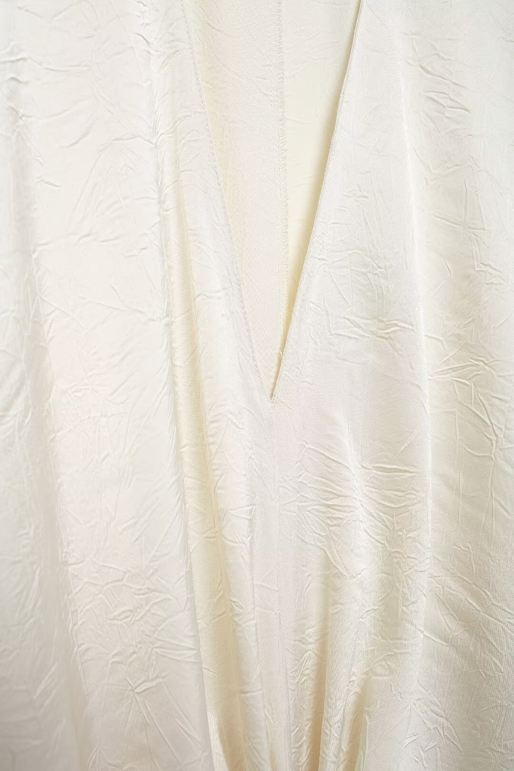 Solid-Color Pleated Midi Dress