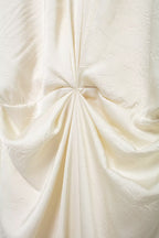 Solid-Color Pleated Midi Dress